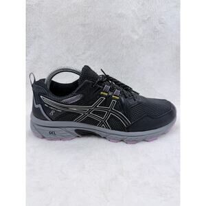 ASICS Gel-Venture 8 Womens Running Shoes Black Purple Size 9 B Sneaker